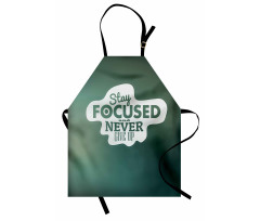 Stay Focused Words Apron