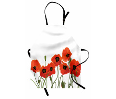 Vibrant Blossoms Bouquet Apron