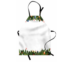 Christmas Candy Canes Apron