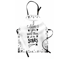 Stars for Loved Apron