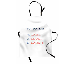 Do List Apron