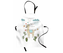 Abstract Animal Apron