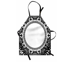 Spirals Swirls Circle Apron