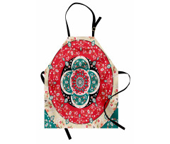 Circles Blooms Apron