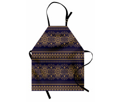 Damask Border Apron