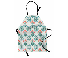 Abstract Spring Motifs Apron