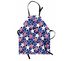 Patriotic American Star Apron