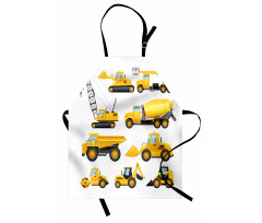 Construction Vehicles Apron