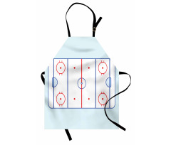 Graphic Field Outline Apron