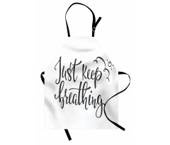 Sun Clouds Doodle Apron