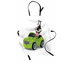 Fun Dog Sports Car Apron