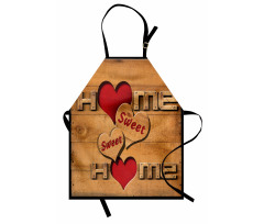 Hearts Words Apron