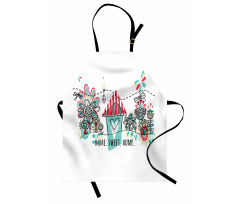 House Heart Shape Apron