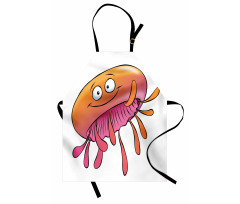 Funny Jellyfish Apron