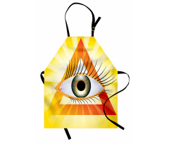 Powerful Sight Triangle Apron