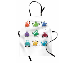 Cheery Cartoon Style Apron