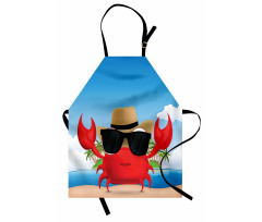 Crustacean Sunglasses Hat Apron