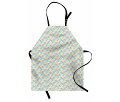 Colorful Childish Eggs Apron