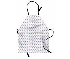 Flag Pin Wheels Apron