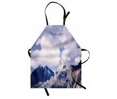 Craggy Peaks Mountains Apron