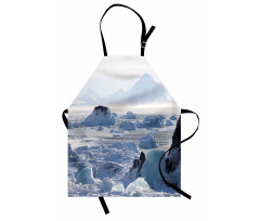 Arctic Winter Ice Lake Apron