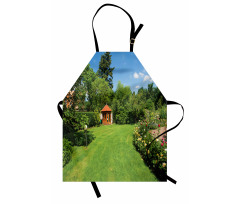 Roses Pathway Gazebo Apron