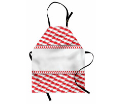 Abstract Xmas Border Apron