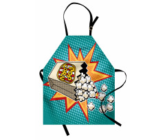 Retro Popcorn Apron