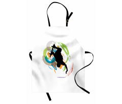 Skating Teen Tumble Apron