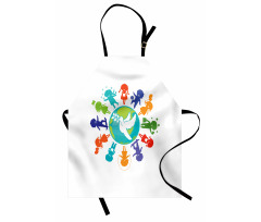 Children Pigeon Planet Apron