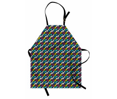 Modern Street Art Apron