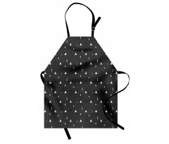 Triangles Color Art Apron