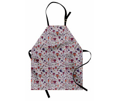 Blossoming Field Art Apron