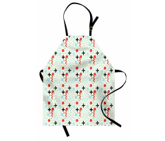 Circle Zig Zag Waves Apron