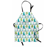 Sailing Boat Theme Apron