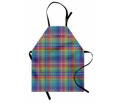 Crossed Stripes Design Apron