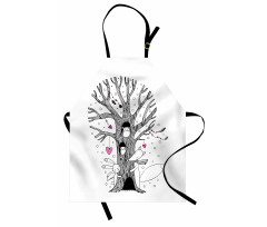 Tree Playing Children Apron