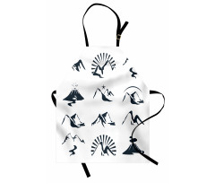 Mountain Design Apron