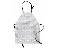 Scroll Curls Mosaic Tile Apron