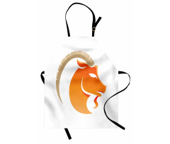 Goat Design Apron