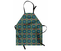 Folk Influences Ornaments Apron