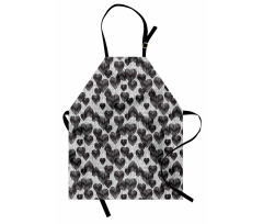 Gothic Hearts Tattoo Apron