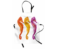 Seahorse Marine Tones Apron