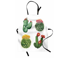 Watercolor Tropical Art Apron