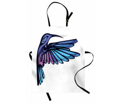 Exotic Hummingbird Apron