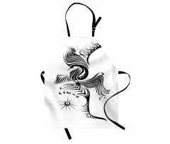 Abstract Phoenix Design Apron