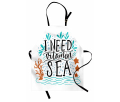 Inspirational Words Art Apron