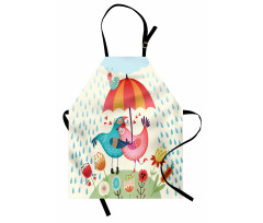 Valentine's Day Birds Apron