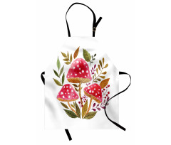 Watercolor Amantias Apron