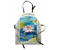 Stained Glass Lotus Apron